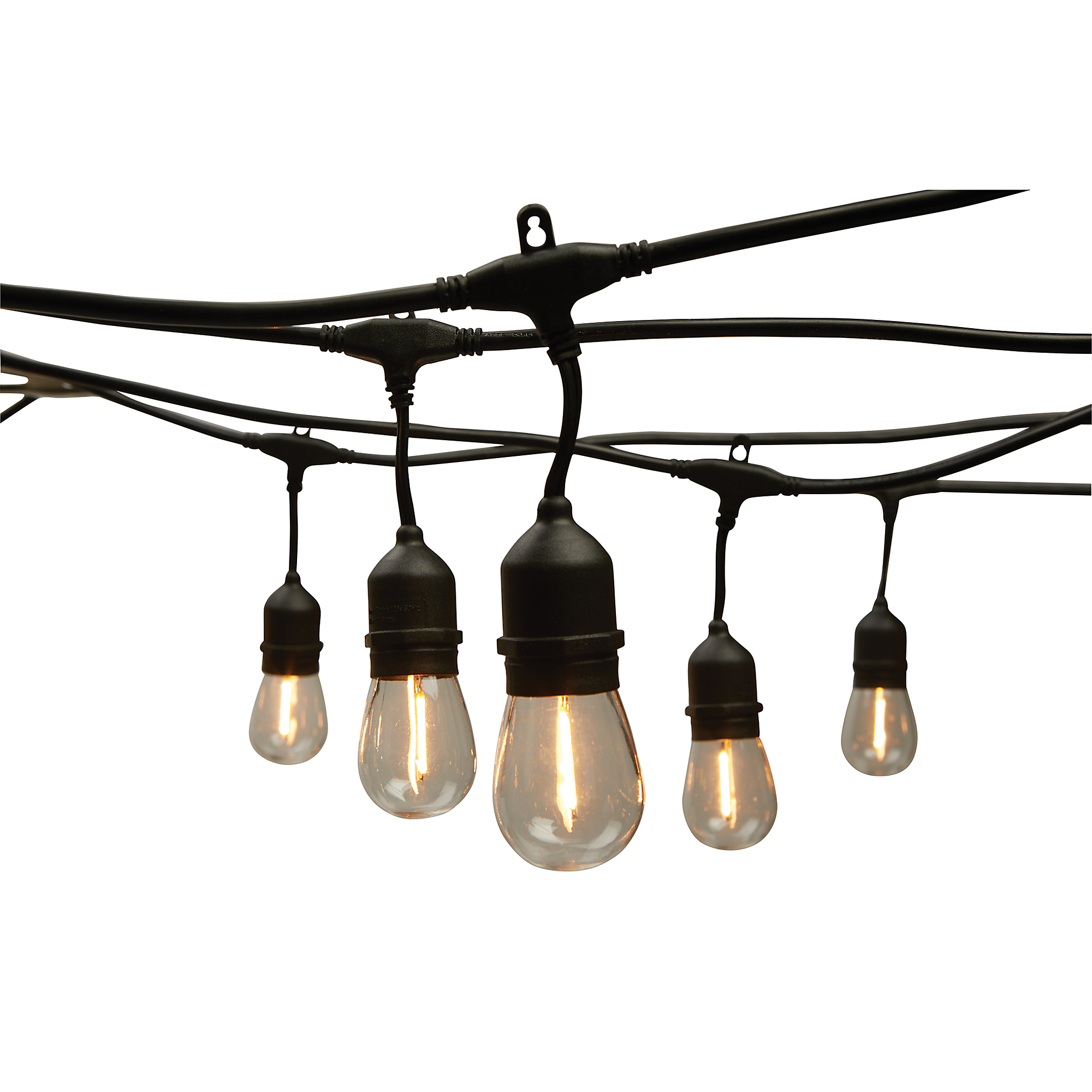 Ironton String Lights, 24ft., 12 Bulbs, 120 Volts, 10.8 Watts